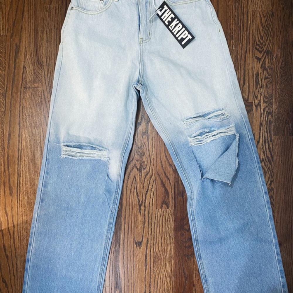 The kript ombré jeans